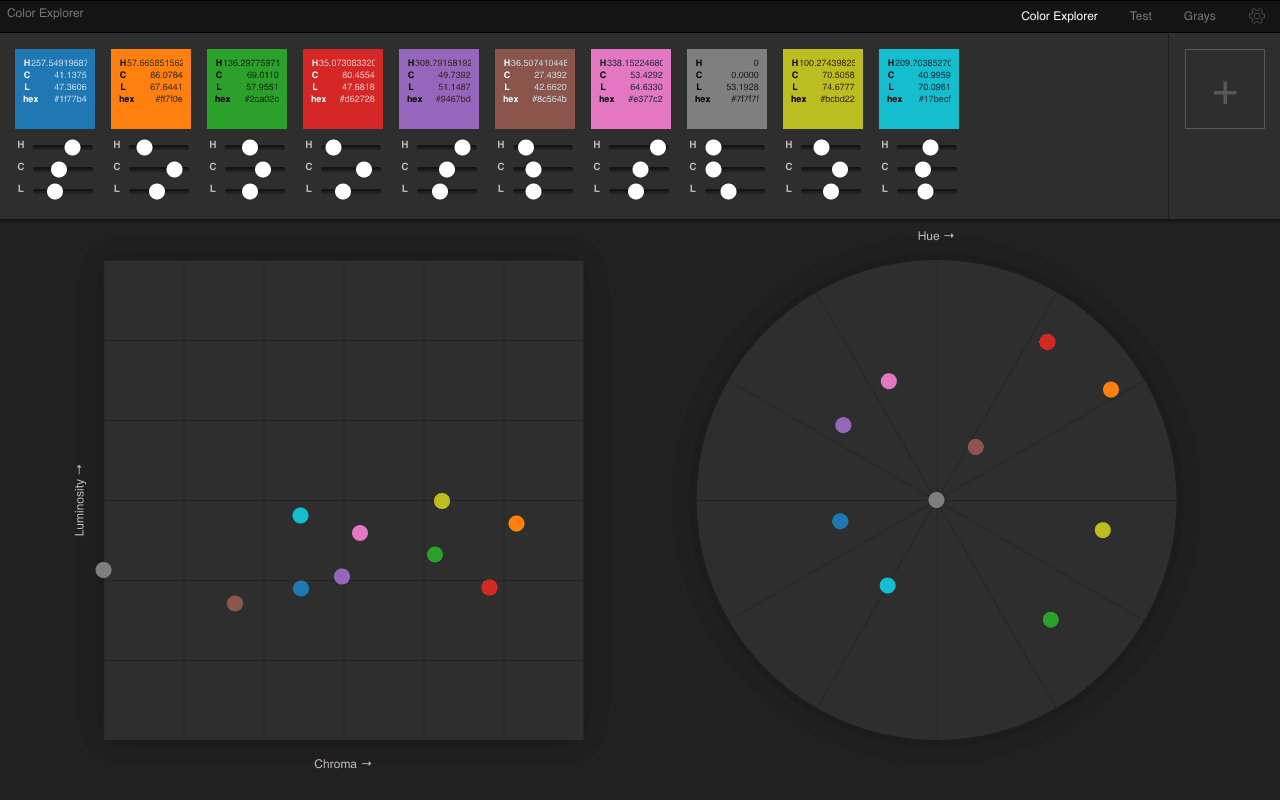 Color Explorer screenshot